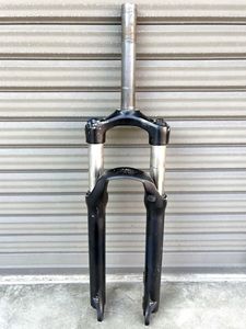 SR SUNTOUR XCM 26インチホイール用 QRハブ用 100mmトラベル 1-1/8ストレートコラム ジャ