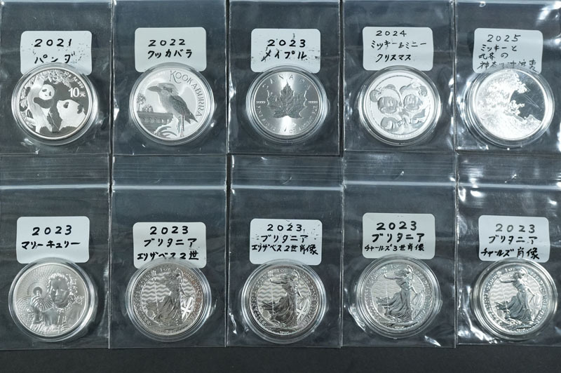 ブリタニア 銀の値段と価格推移は？｜70件の売買データからブリタニア