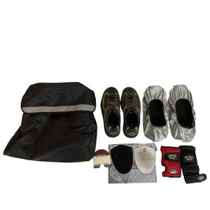 リTVR[宅100］6168 ボウリングセット Dexter デクスター シューズ US9.5 27.5cm 相当 & A