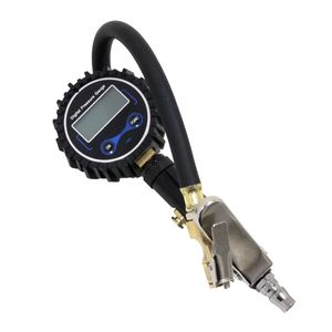 LCD デジタル 表示 エアゲージ タイヤゲージ エアチャック エア 抜き 入れ 調整 点検 充