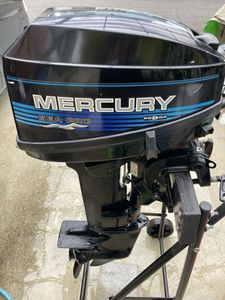 船外機　マーキュリー　 MERCURY 2スト シープロ 10馬力 S足　 アルミボート　バスボート