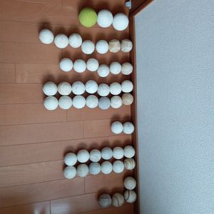 軟式野球ボール ソフトボール 硬式ボール まとめ売り48球 状態様々 バッティング練習用に
