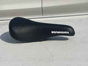 クワハラ NOVA24 1st 標準 純正 シート 中古 黒 BMX KUWAHARA Synthetic Saddle BMX Crui