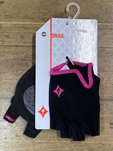 JV681 スペシャライズド SPECIALIZED GRAIL 指切 サイクルグローブ 黒紫 M