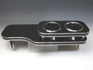 MK53 スペーシアギア(18/12～)　 フロントテーブル 　ブラック　ＢＫｘシルバー