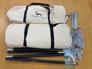 【9-2-5535】TOMOUNT トモウント ワンポールテント キャンプ アウトドア