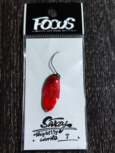 激レア★新品未開封★FOCOS　フォーカス　Sway　スウェイ　1.7ｇ　　Ｎｏ.７　アカマタ