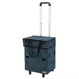 送料300円(税込)■nt254■スマート ショッピングカート エッグホルダー付 ディープグリー