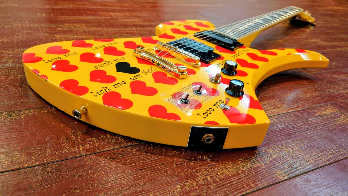 BURNY by FERNANDES】完全調整＆清掃済み美品!!!☆MG-145S HY☆Yellow
