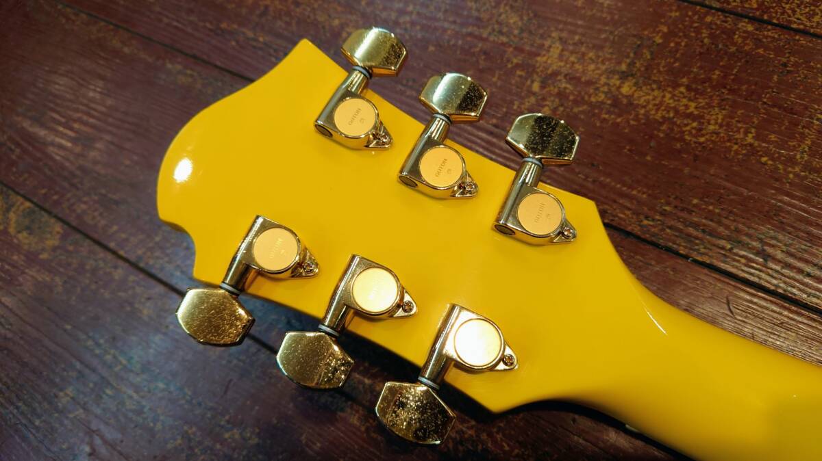 BURNY by FERNANDES】完全調整＆清掃済み美品!!!☆MG-145S HY☆Yellow