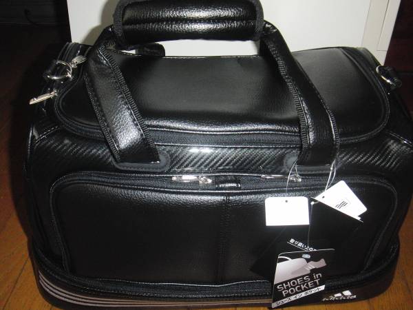 未使用　アディダス　ボストンバッグ ABB11SS-01M　黒_1