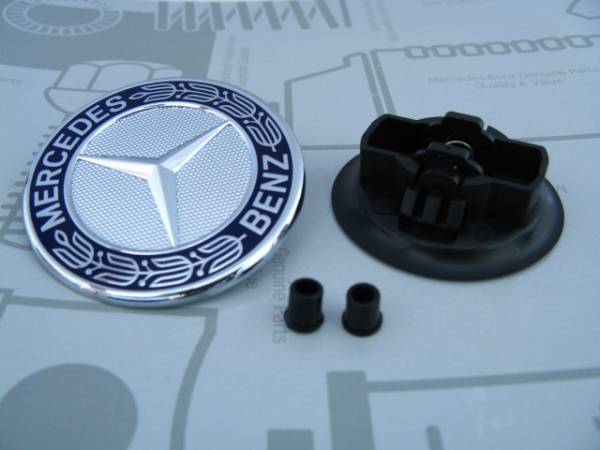 BENZ ベンツ　純正 R170 R171 R230 R129　ボンネットエンブレム_1
