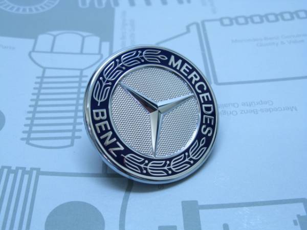 BENZ ベンツ　純正 R170 R171 R230 R129　ボンネットエンブレム_2