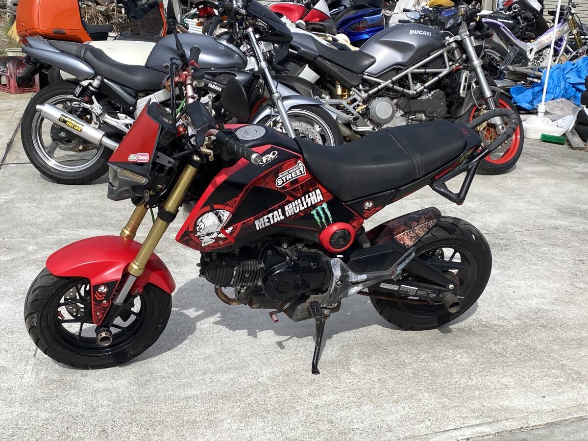 GROM（グロム）JC61 エクストリーム仕様 検）KSR110PROZCRFXRXLRMSX125
