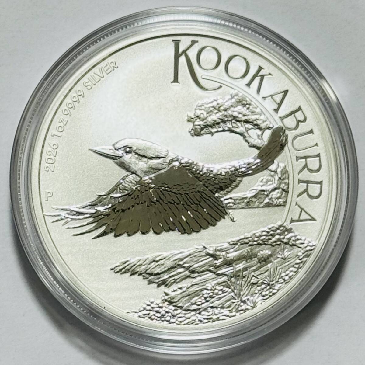 最新入荷！ 】2026年 ワライカワセミ 銀貨 1オンス 31.1g