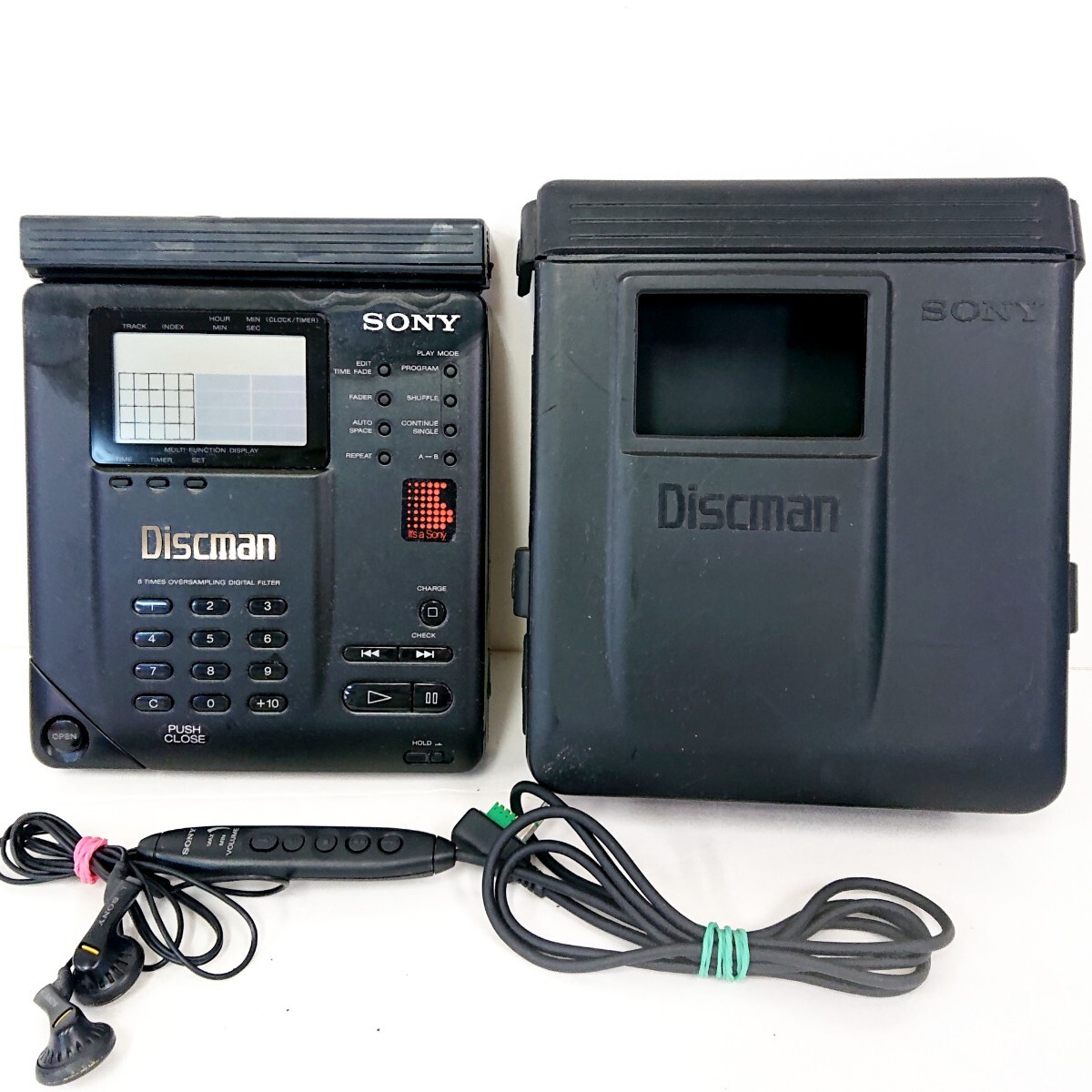 SONY ディスクマン　Discman D-350 ジャンク品 当時物『SONY Discman ディスクマン ポータブル CDプレーヤー D-350