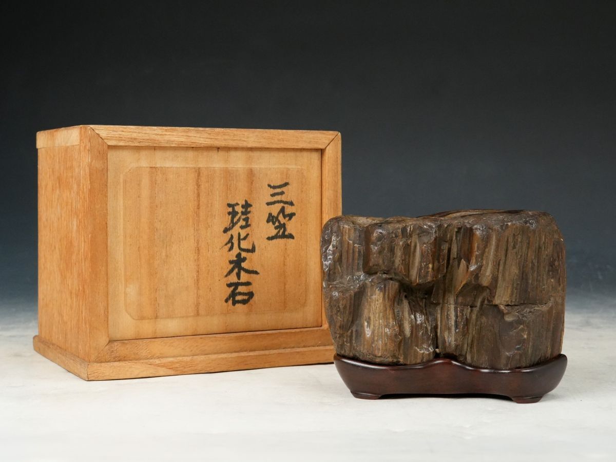 珪化木(鑑賞の水石） 水石 珪化木の値段と価格推移は？｜12件の売買データから水石 珪化木の