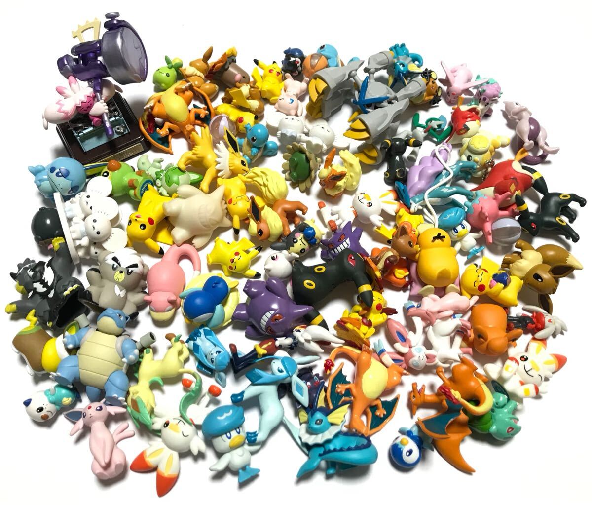 ポケモン フィギュア 大量セット まとめ / 当時物 初期 モンコレ 色