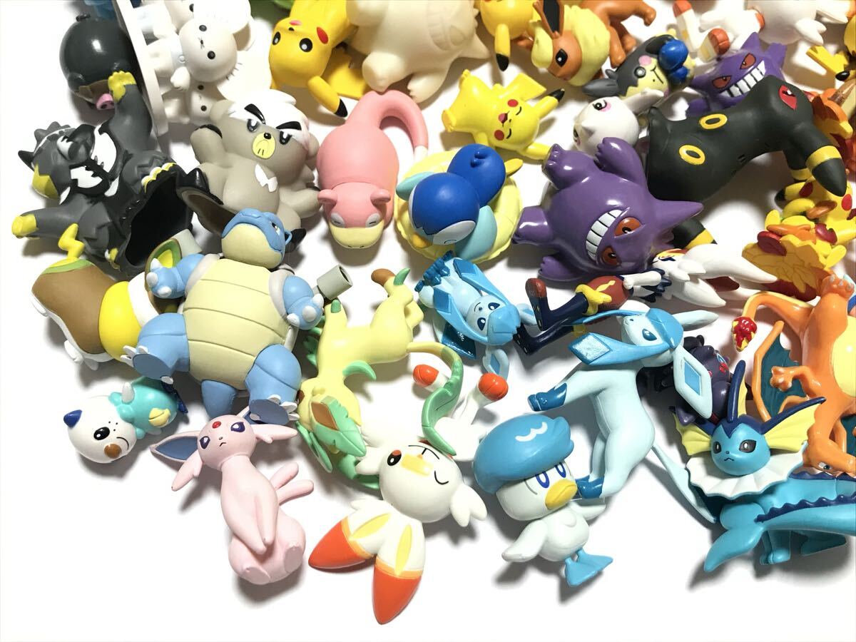 ポケモン フィギュア 大量セット まとめ / 当時物 初期 モンコレ 色