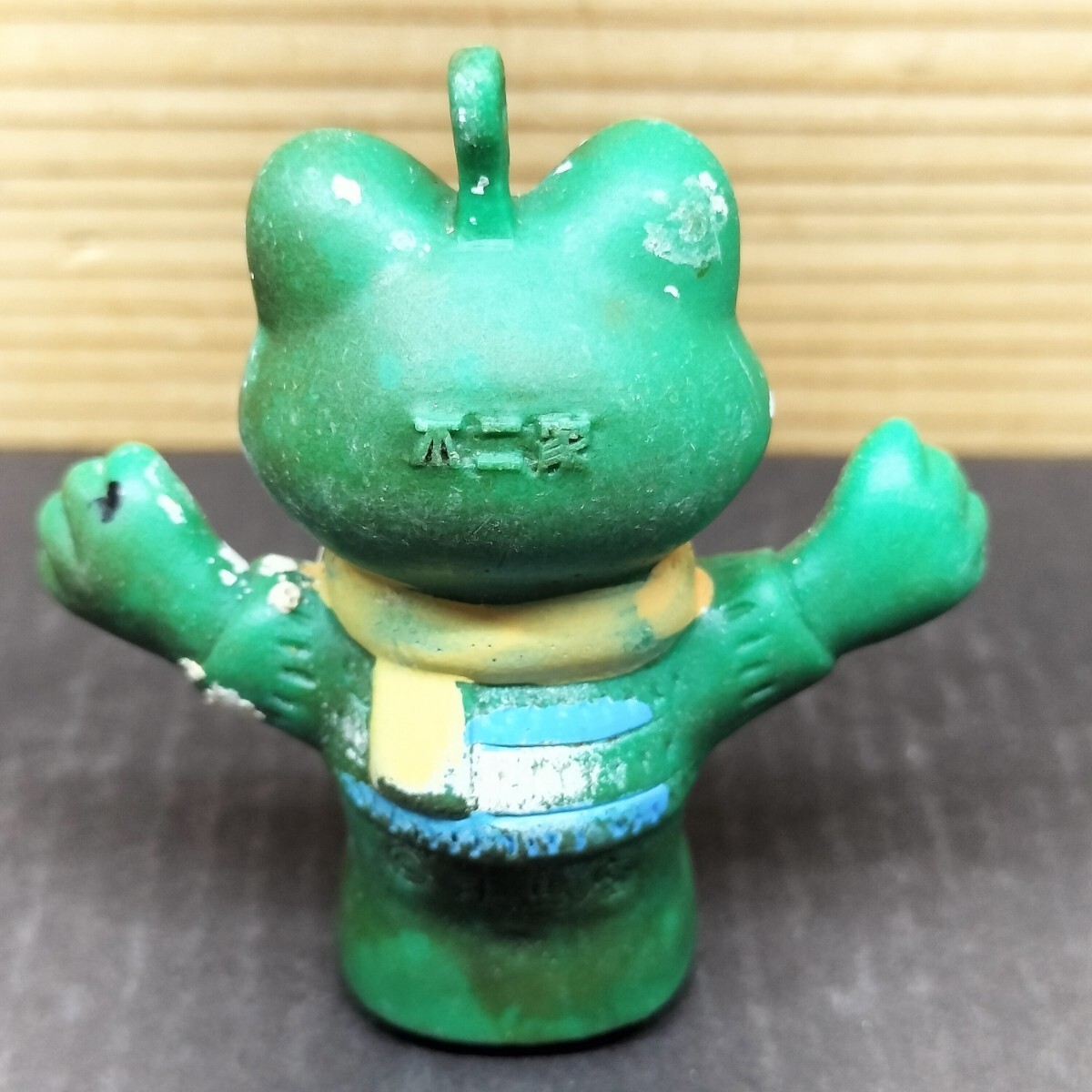 昭和レトロ 不二家 木馬座 ケロヨン 指人形 高さ約6cm 当時物 カエル