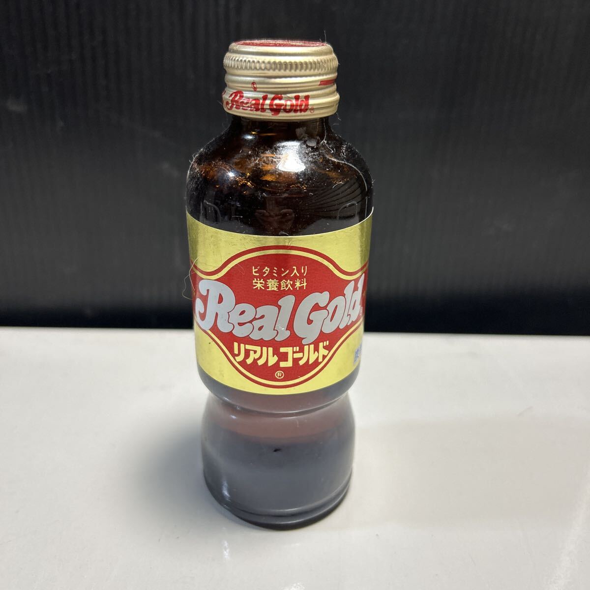 ☆飲めません！☆ リアルゴールド中身入り瓶 昭和レトロ 当時物