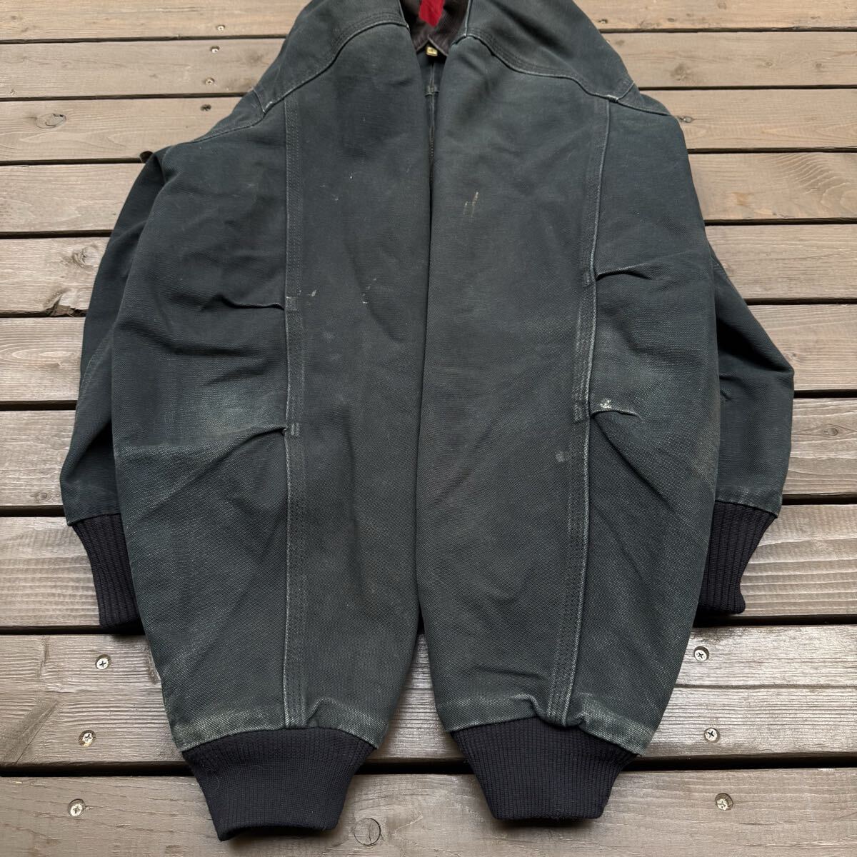 90s 00s carhartt Santa Fe Jacket サンタフェジャケット 黒 XL J13BLK
