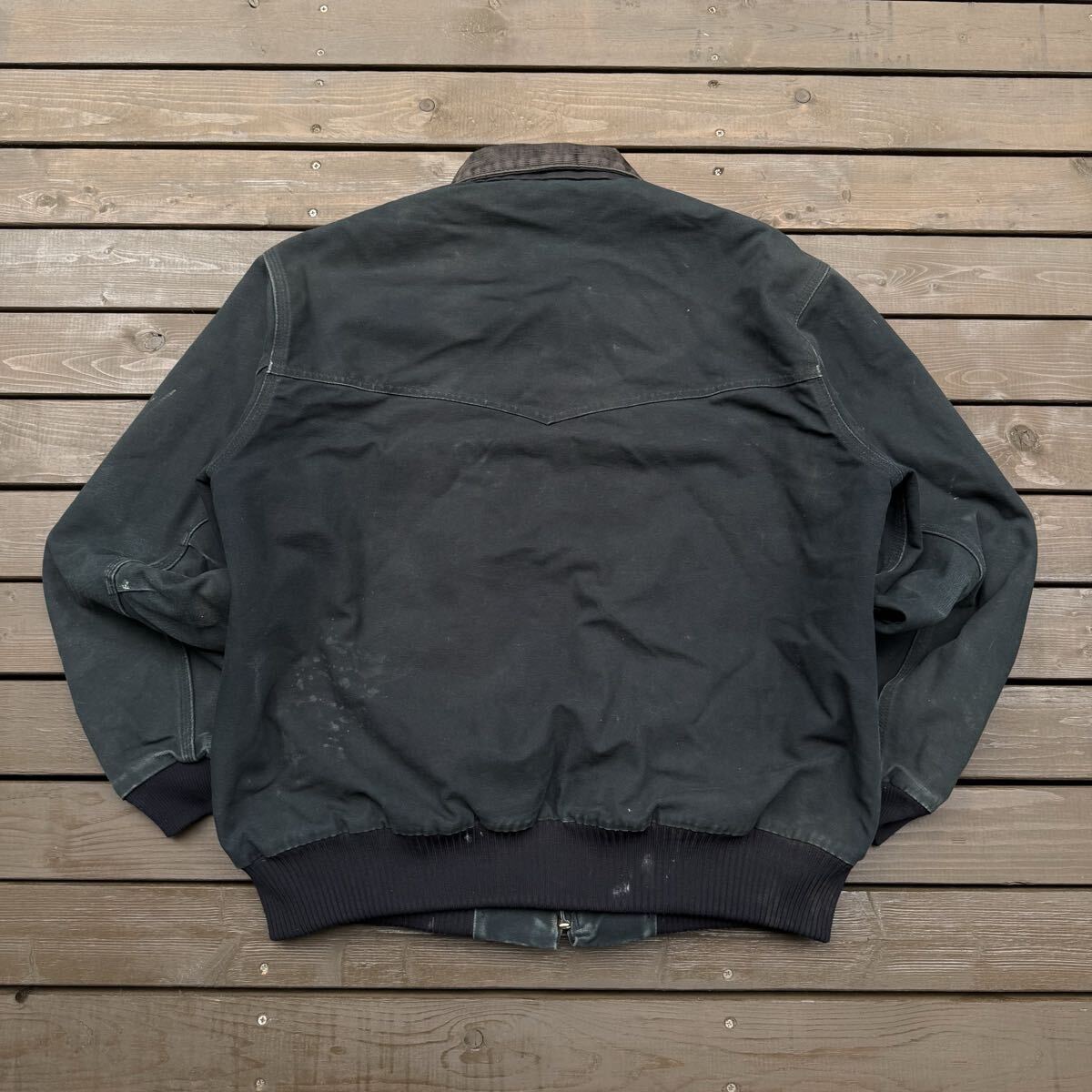 90s 00s carhartt Santa Fe Jacket サンタフェジャケット 黒 XL J13BLK