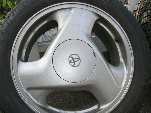 セリカST205純正アルミホイール4本セットスタッドレス(スタッドレス 