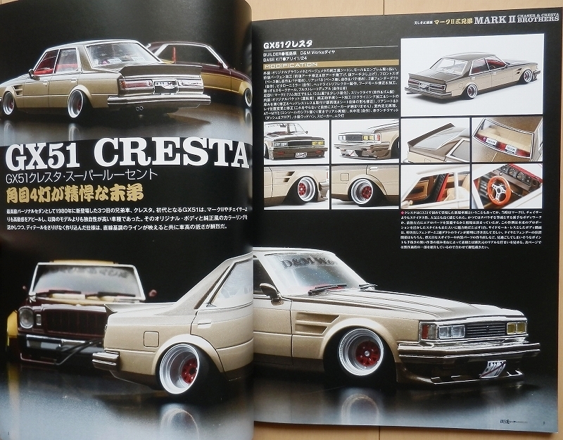 街道レーサー モデリング☆トヨタ マークⅡ改造MX41フジミ模型