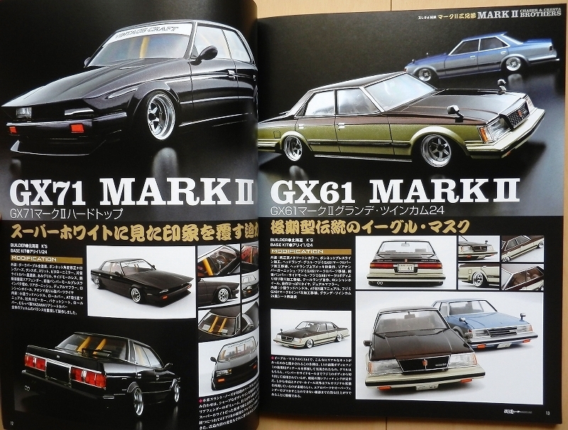 街道レーサー・モデリング 街道レーサー モデリング☆トヨタ マークⅡ改造MX41フジミ模型