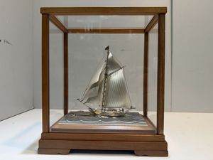 銀 船 置物のYahoo!オークション(旧ヤフオク!)の相場・価格を見る