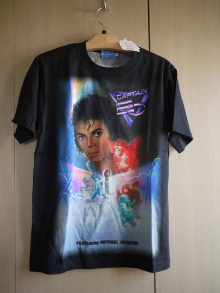 新品タグ付】マイケルジャクソン キャプテンEOTシャツメンズS