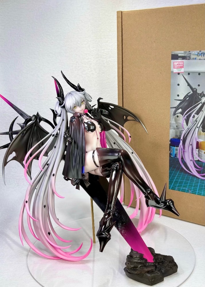 塗装済み完成品 リリス LILITH ガレージキット フィギュア Fate/Grand