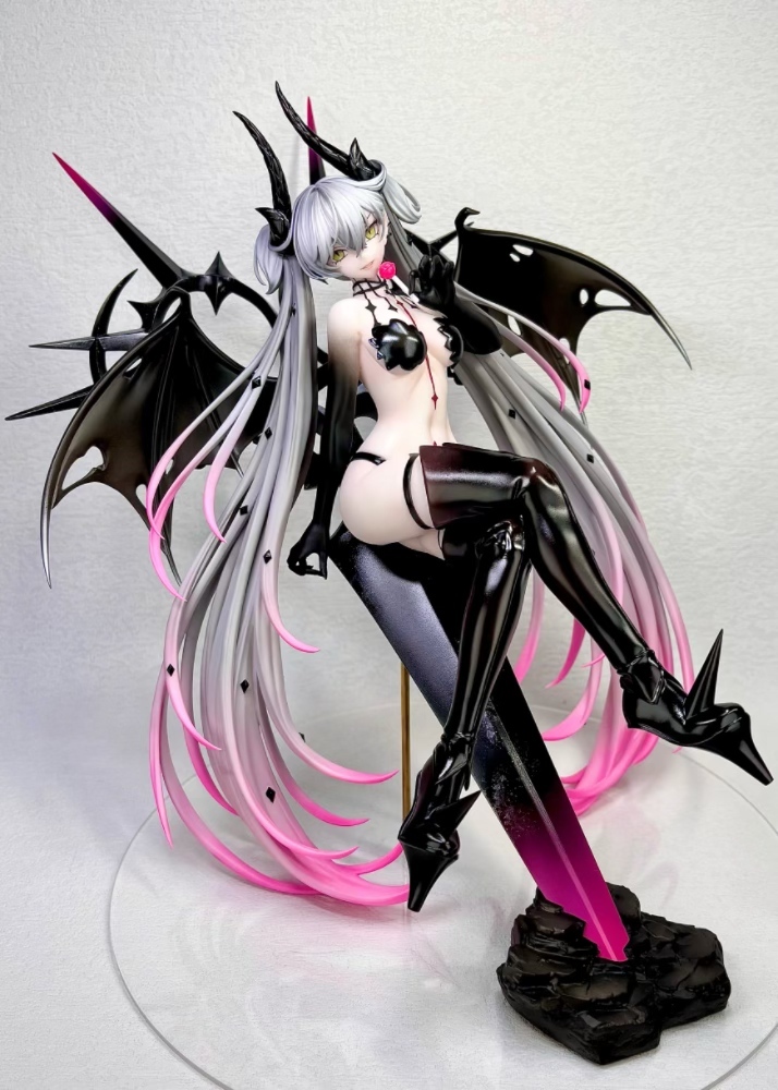塗装済み完成品 リリス LILITH ガレージキット フィギュア Fate/Grand