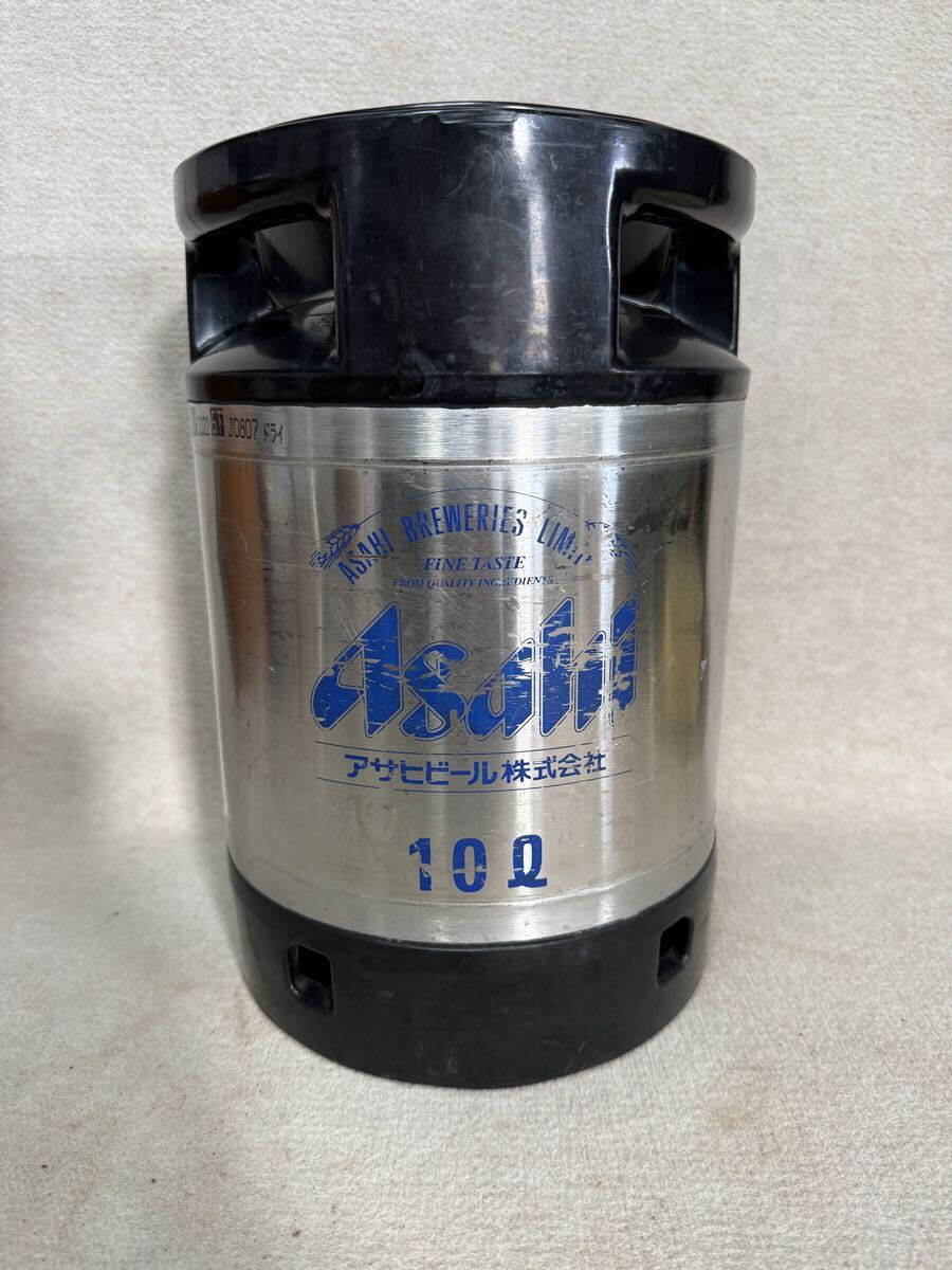 Asahi ビール 10L 空樽ビールサーバー生樽タンク飲食店業務用店舗