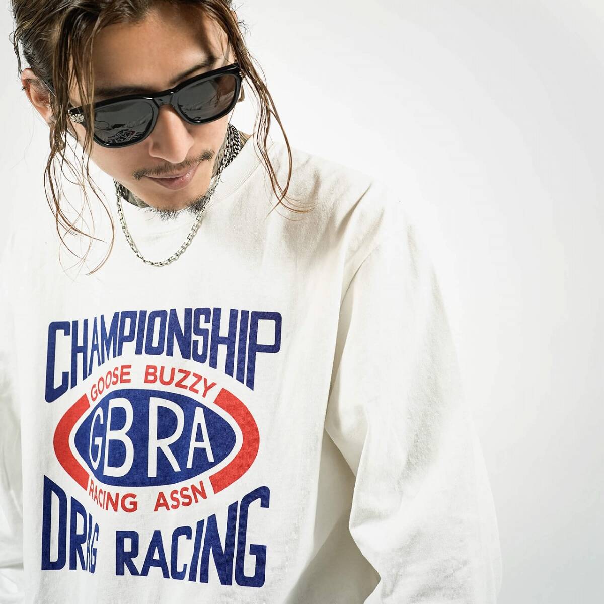 GOOSE BUZZY GB-RACING TEE LS GB-C02 完売品 新個品タグ付き 森下直哉