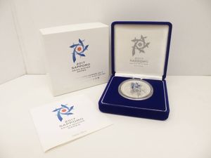 第8回アジア冬季競技大会記念 純銀(セット)の中古価格は13,161円