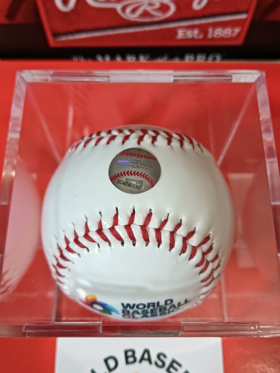 激レア 大谷翔平 直筆サインボール 2026年WBC ワールドベースボール