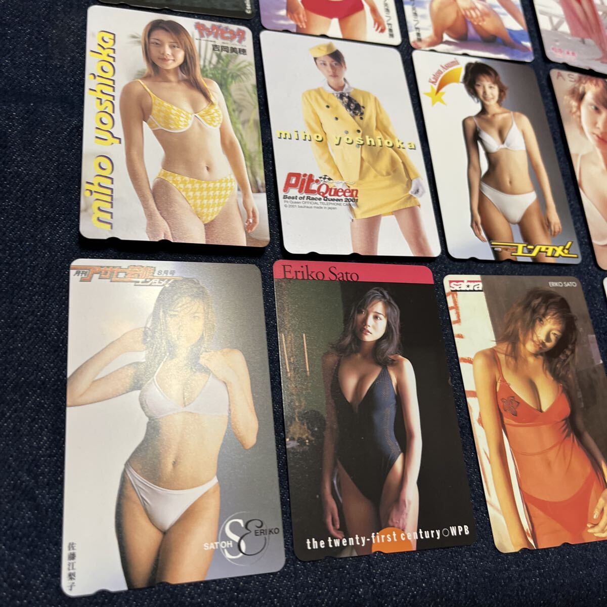 ② 未使用 テレホンカード 28枚 50度数 × 28 14000円 芸能人 グラビア