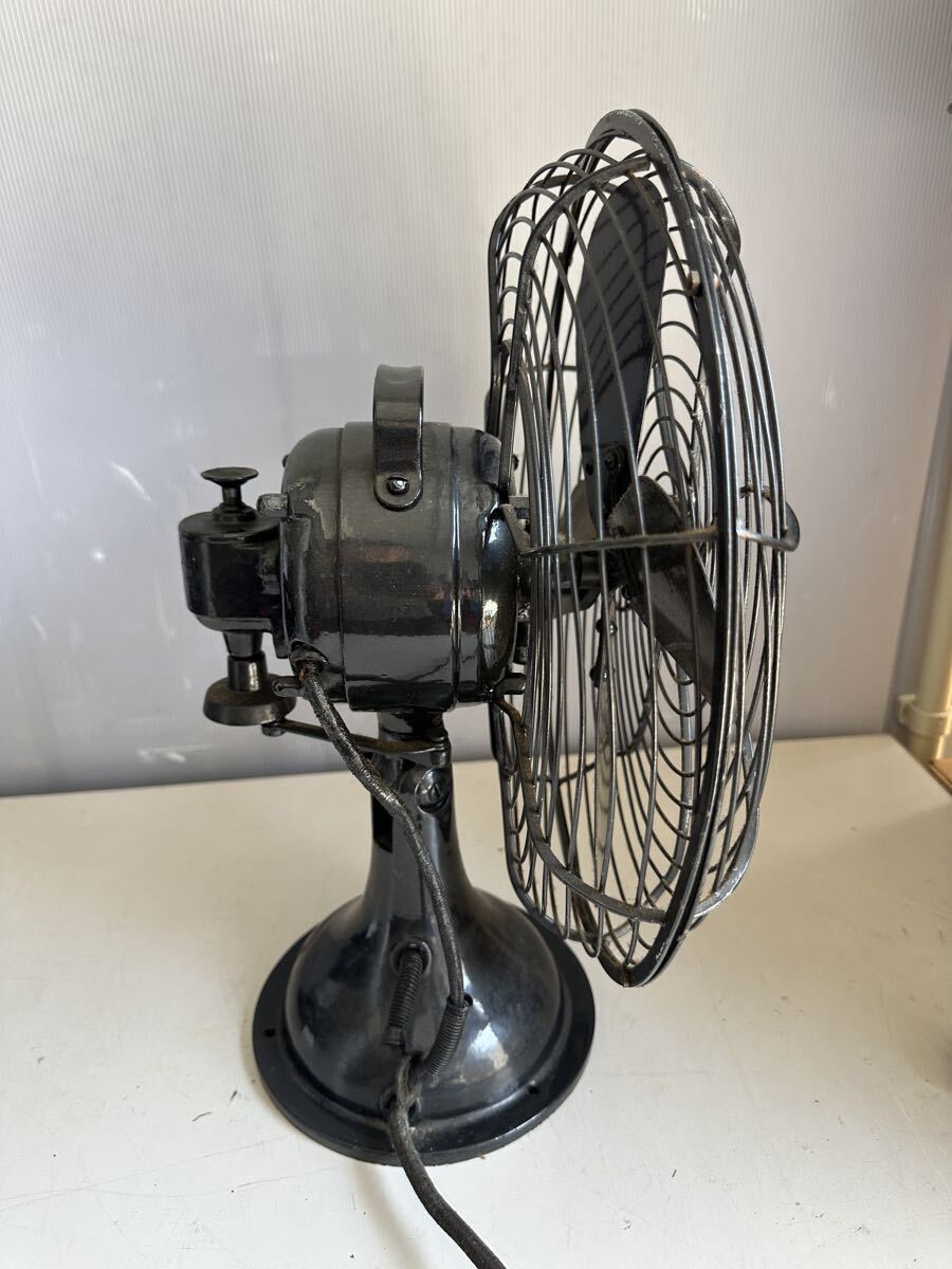 昭和レトロ 芝浦製作所 東芝 A.C. ELECTRIC FAN 扇風機 C-7032 4枚羽根