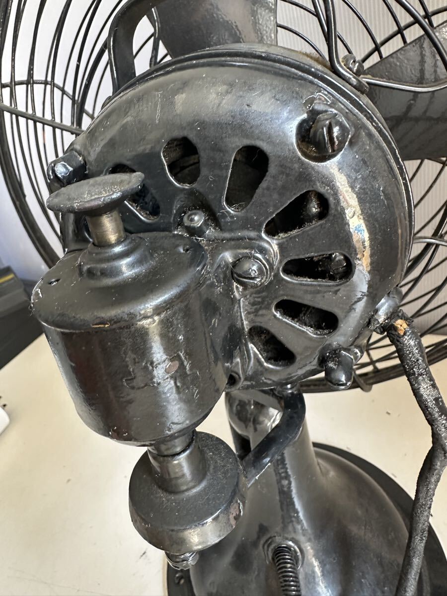 昭和レトロ 芝浦製作所 東芝 A.C. ELECTRIC FAN 扇風機 C-7032 4枚羽根