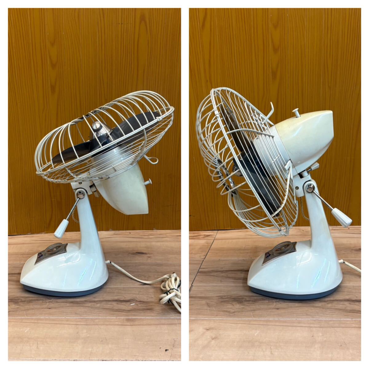 ☆希少☆黒色☆昭和レトロ☆扇風機☆レトロ扇風機☆東芝☆LZ型☆4枚