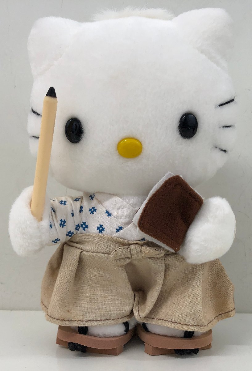 愛媛限定 ハローキティ 坊ちゃん＆マドンナ ぬいぐるみ セット キティ