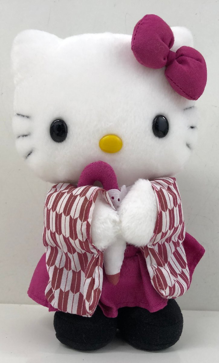 愛媛限定 ハローキティ 坊ちゃん＆マドンナ ぬいぐるみ セット キティ