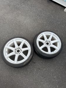 work EMOTION XT7 廃盤 希少 18インチ 7.5J 2本 ② 人気 work