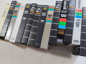 vhs ビデオテープのYahoo!オークション(旧ヤフオク!)の相場・価格を