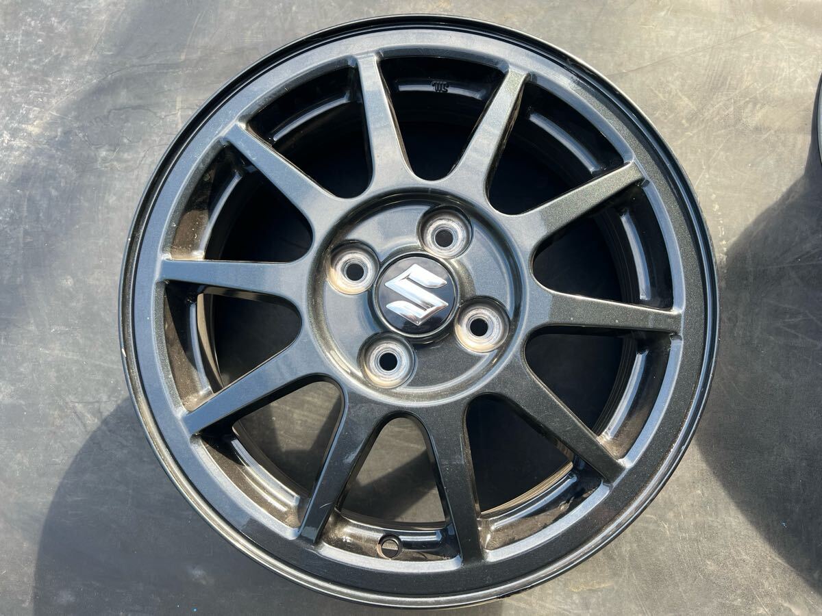 スズキ アルトワークス HA36S 純正ホイール 2本セット 15×5J+45 pcd100