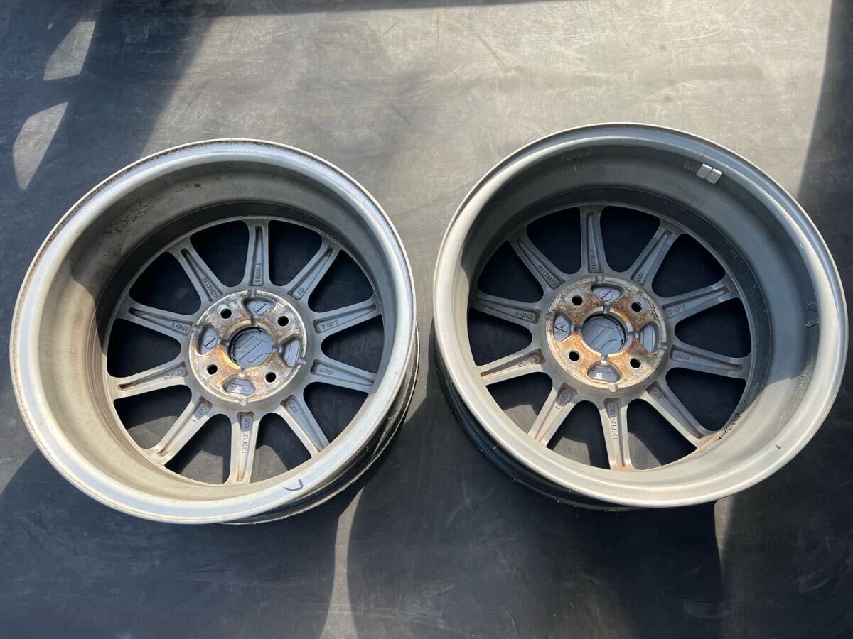 スズキ アルトワークス HA36S 純正ホイール 2本セット 15×5J+45 pcd100