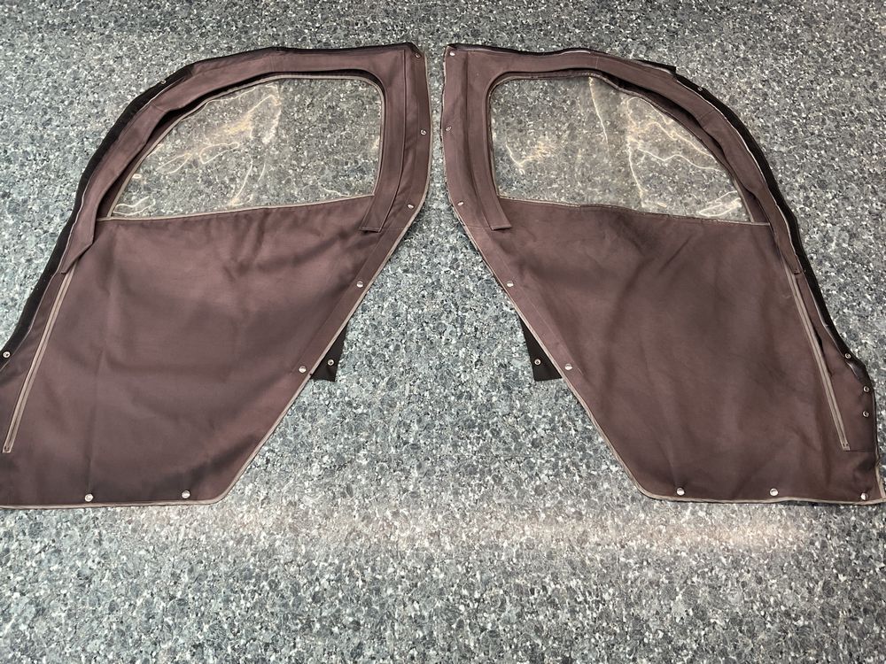 トヨタ コムス キャンバスドア 左右セット(サイド)｜売買された
