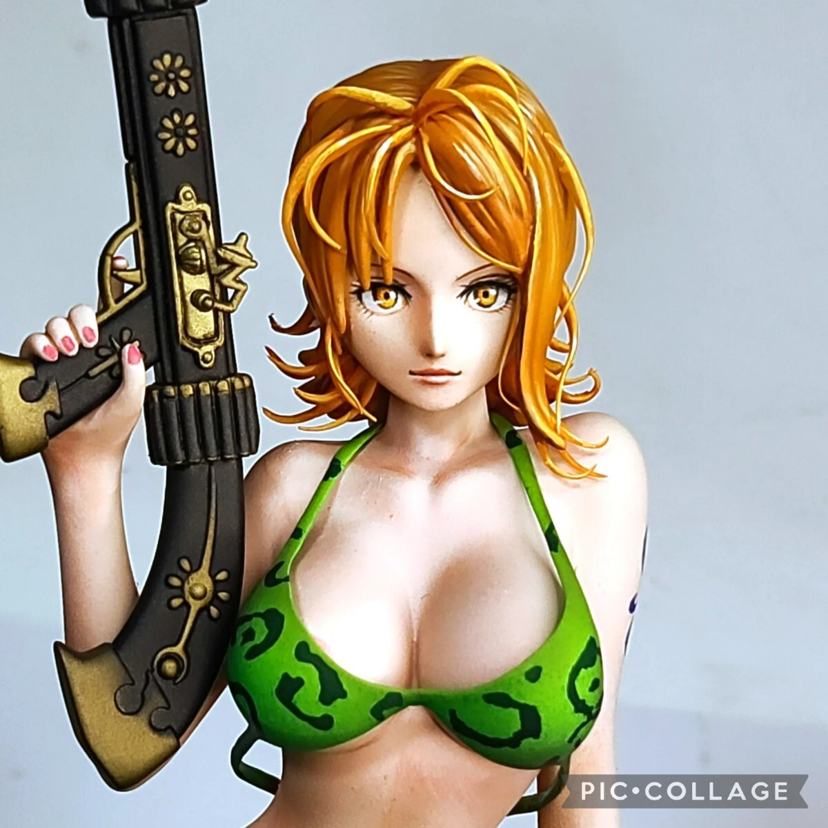 二次元 リペイント ナミ 顔の描き直し 頭髪追加 キャストオフ 塗装済み